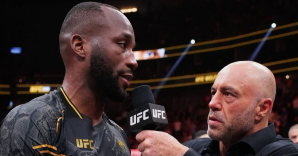 Joe Rogan recalls the time he saved a nightclub bouncer from getting KO'd by UFC champ Leon Edwards