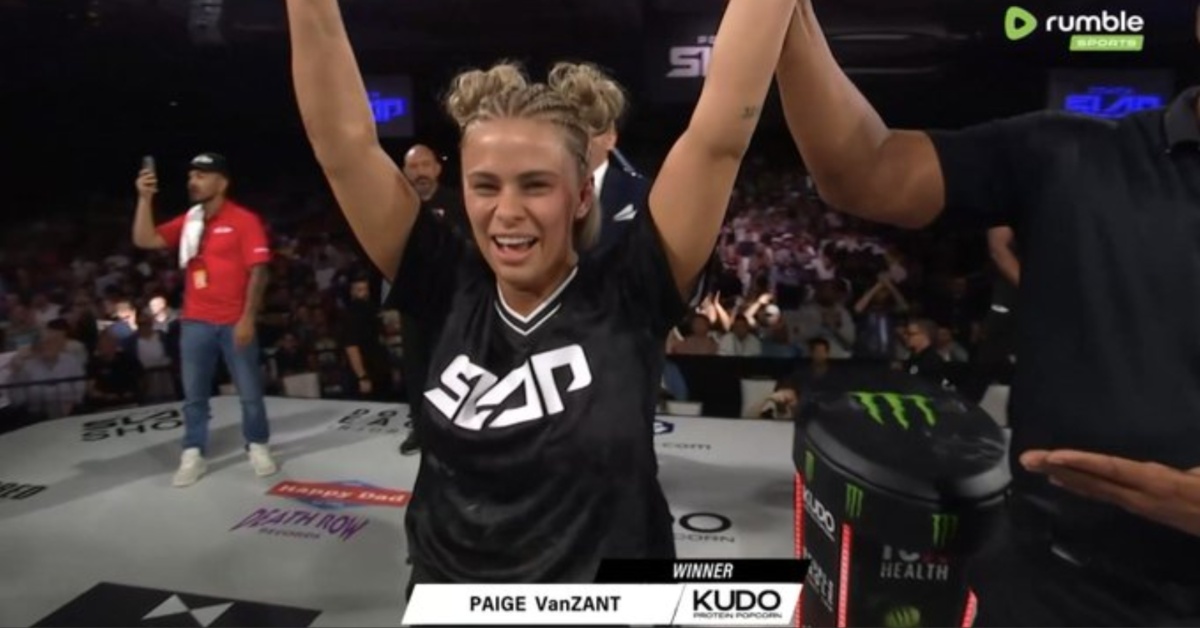 Ex-UFC fighter Paige VanZant scores dominant victory in Power Slap debut - Power Slap 8 Highlights