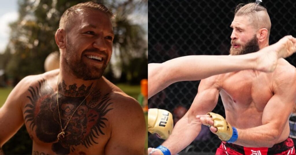 Conor McGregor reacts to Alex Pereira's insane Second-Round Head-Kick KO of Jiri Prochazka at UFC 303