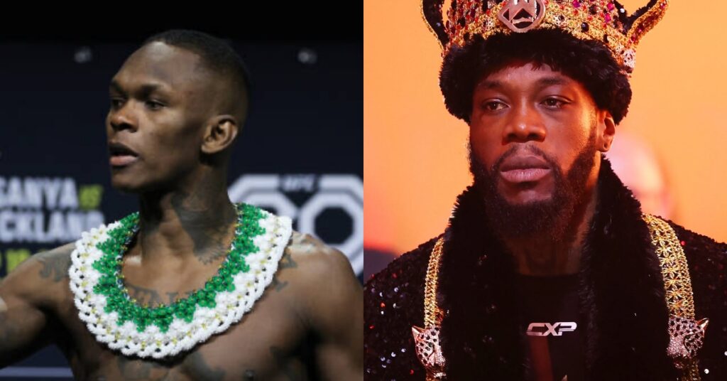 Israel Adesanya slaps big money bet on Deontay Wilder to land KO win against Zhilei Zhang