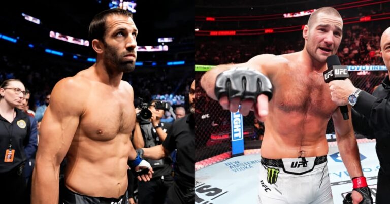 Luke Rockhold offers to make UFC return to fight Sean Strickland I will kill this kid I guarantee it