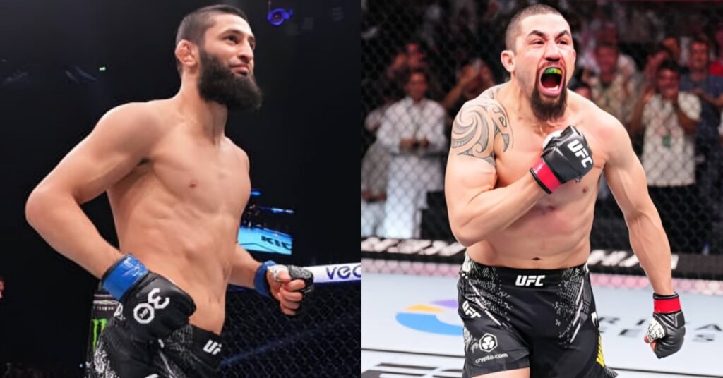 Khamzat Chimaev warns Robert Whittaker after UFC Saudi Arabia win we are not done