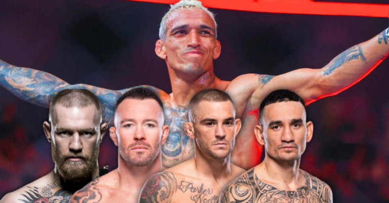 Charles Oliveira Conor McGregor, Colby Covington, Dustin Poirier, Max Holloway