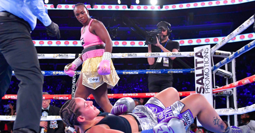 Claressa Shields vs Vanessa Lepage-Joanisse heavyweight