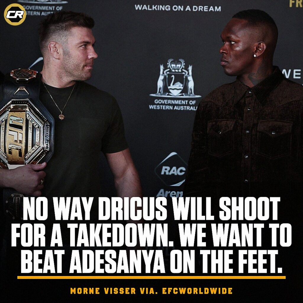 Dricus Du Plessis vs. Adesanya