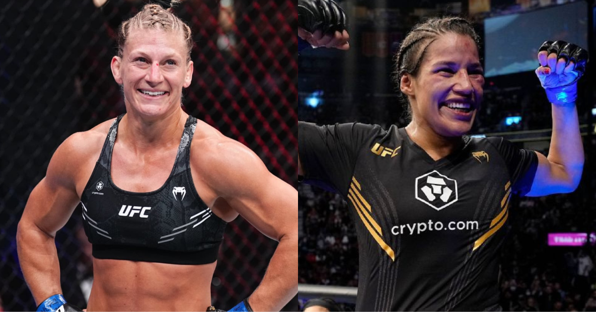 Kayla Harrison responds to Julianna Pena’s PED accusations “Excuse for when I kick her ass.”