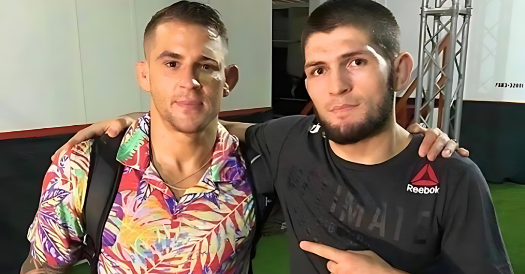 Khabib Nurmagomedov Dustin Poirier UFC 242