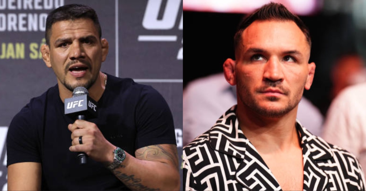 Ex-UFC champion Rafael dos Anjos absolutely shreds Michael Chandler on X amid title talks