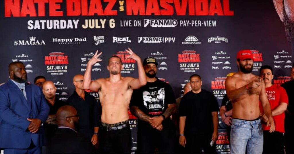 Nate Diaz lands $500,000 for boxing fight Jorge Masvidal nets $300 full salaries