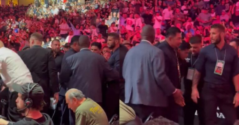 Video - Ryan Garcia escorted out of arena after seeing his brother TKO'd in boxing fight
