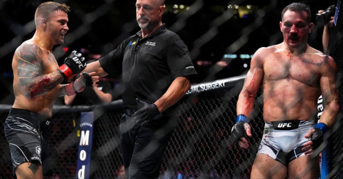 Dustin Poirier rips UFC foe Michael Chandler after retirement jibe: ‘Muscle Milk Mike needs to chill’