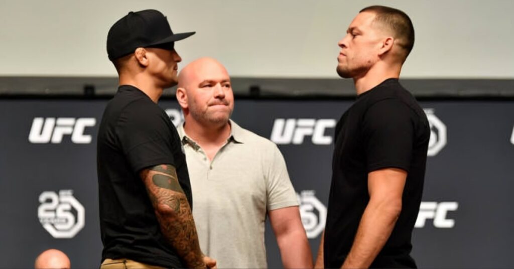 Dustin Poirier reveals he accepted to fight Nate Diaz on 24 hours notice it's a crazy story