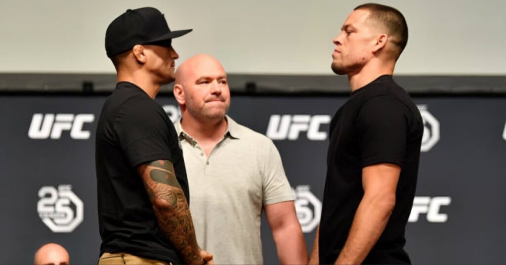 Dustin Poirier urged to fight Nate DIaz in final UFC walk make it happen