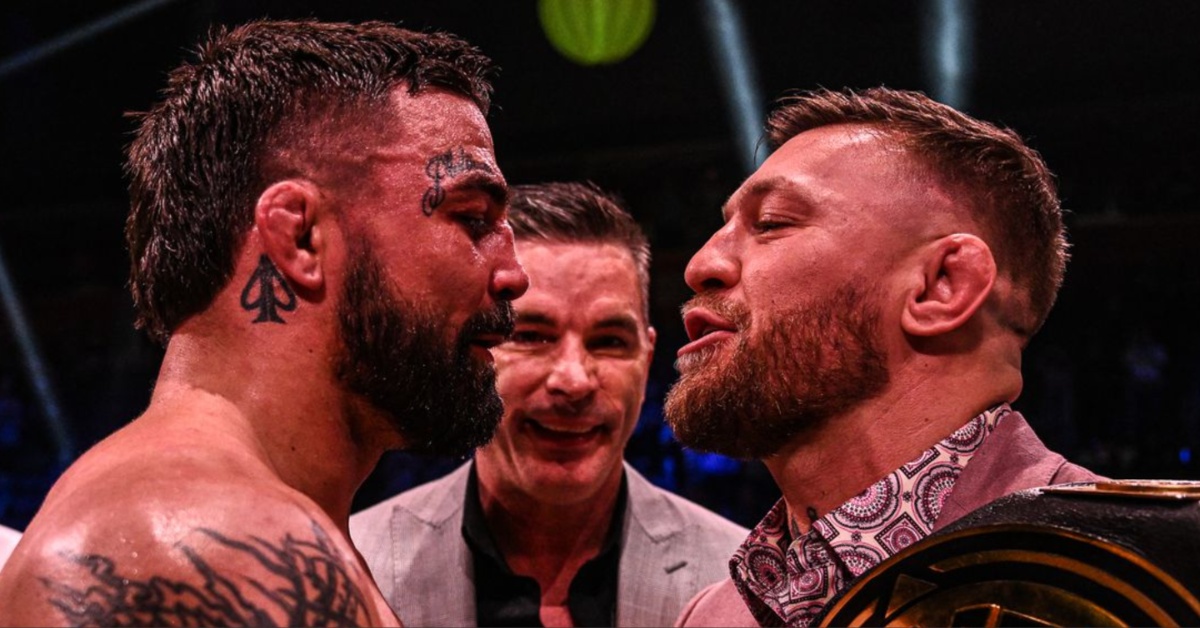 UFC icon Conor McGregor throws his support behind BKFC star Mike Perry ahead of Jake Paul fight