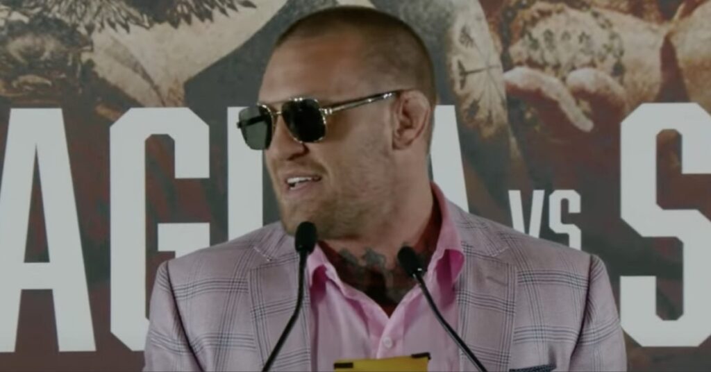 Ilia Topuria snaps back at Conor McGregor after the Irishman threatens to 'Slap him back to Georgia'