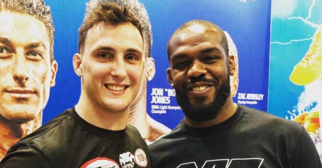 "Nice to get beaten up by the GOAT" Modestas Bukauskas on training with Jon Jones