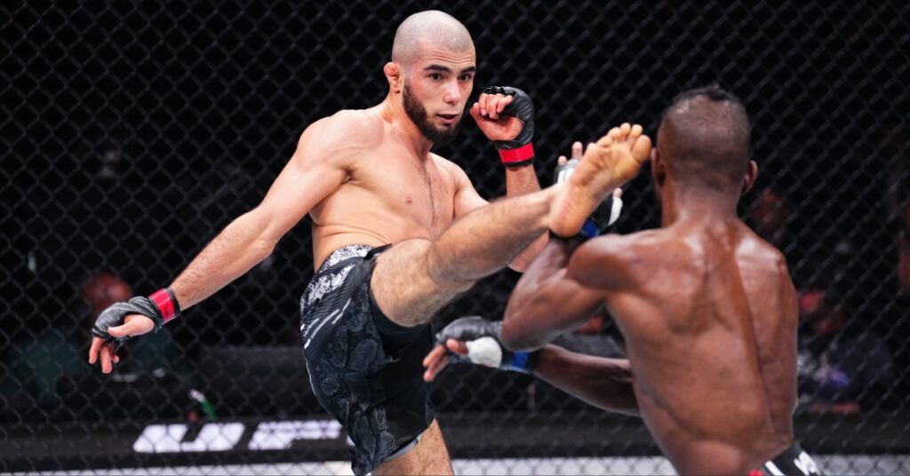 Muhammad Mokaev scores UD win, squashes beef with Manel Kape - UFC 304 Highlights