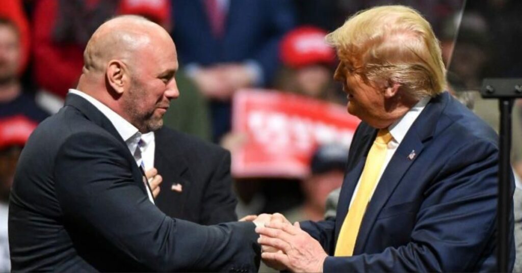 RNC Speaker Dana White Claims "I’m not political"