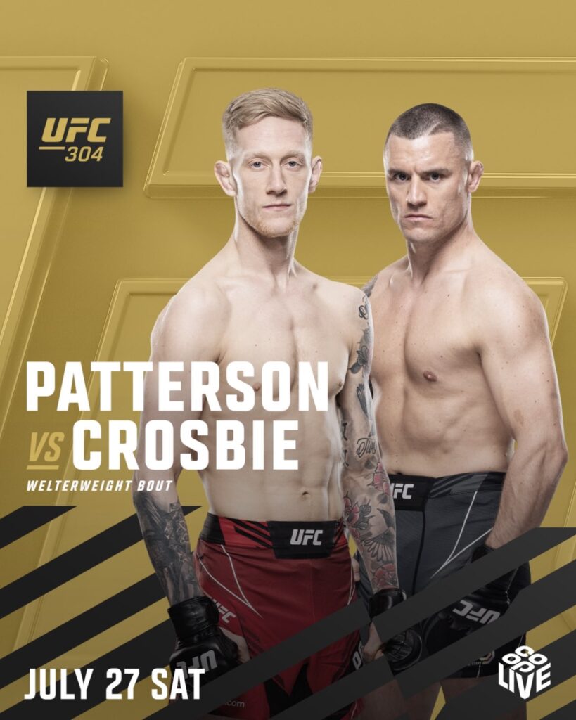 Sam Patterson vs Kiefer Crosbie