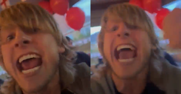 Video – Paddy Pimblett celebrates as England lose EURO 2024 final to Spain: ‘Look at all your faces’