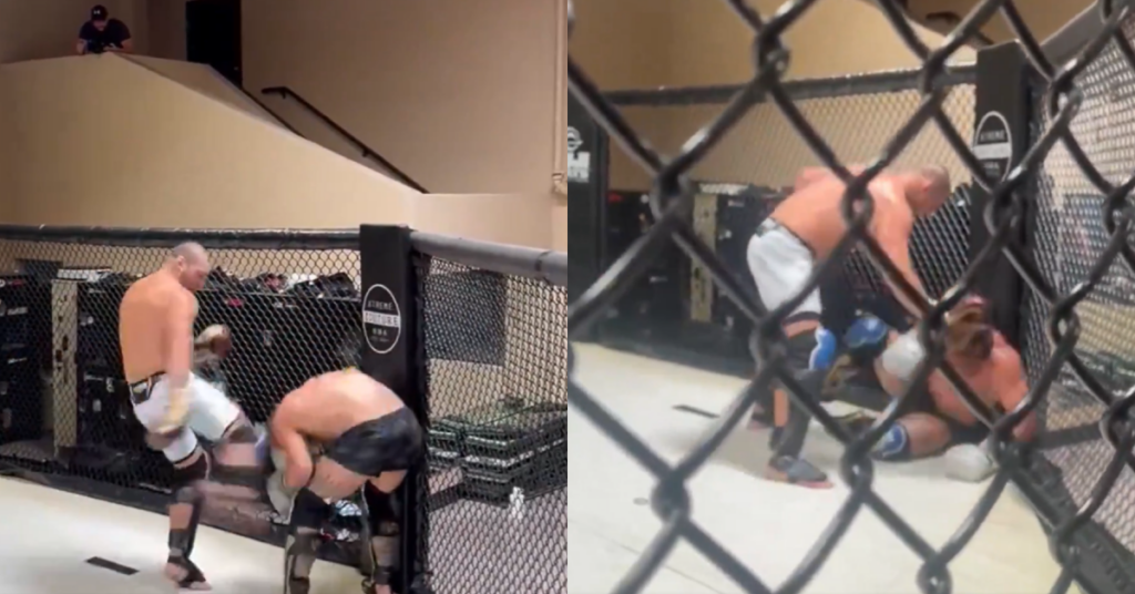 Sean Strickland puts brutal beating on former Navy SEAL in rough sparring session