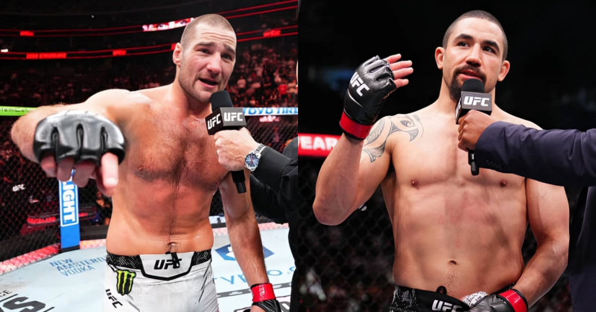 Sean Strickland refuses to fight Robert Whittaker until he wins UFC title again
