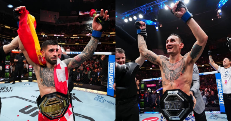 Noche UFC card leaked with Topuria vs. Holloway and O'Malley vs. Dvalishvili title fights set