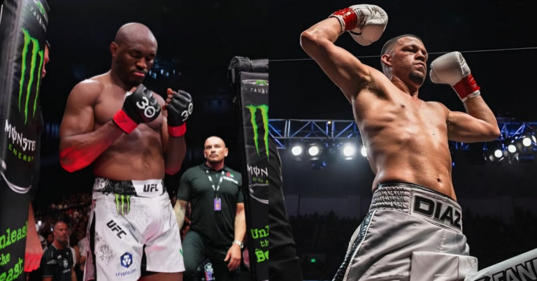 Kamaru Usman plays down Nate Diaz’s ability after boxing win: ‘He’s not a world class fighter. Are you crazy?’