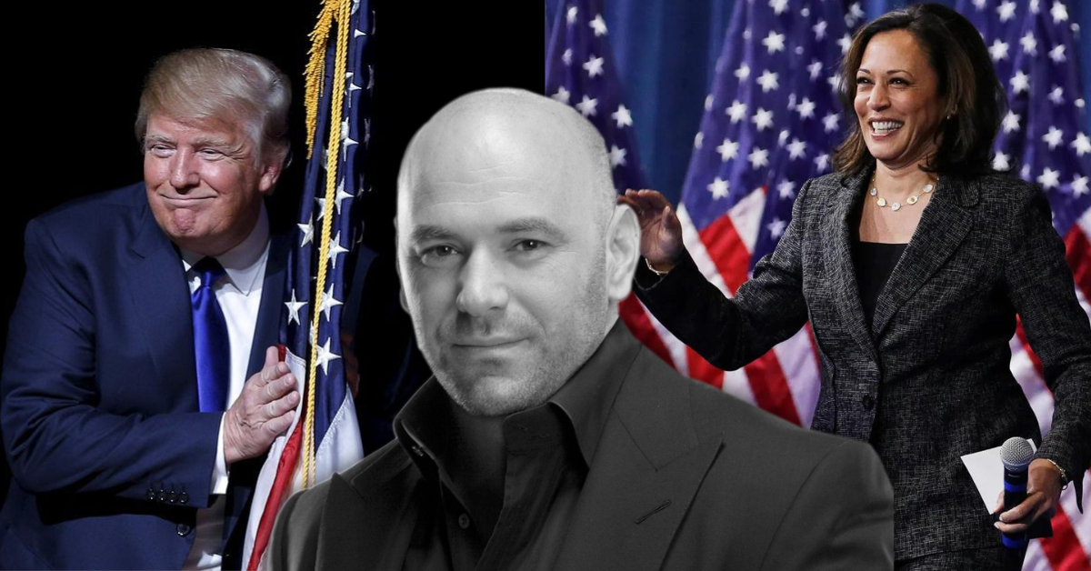 Dana White CNN Donald Trump Kamala Harris