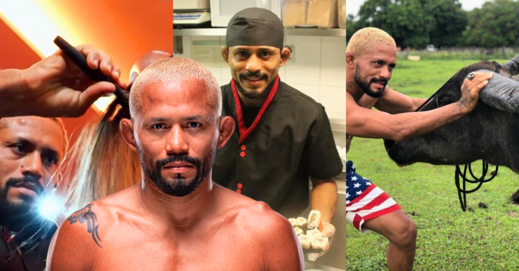 Deiveson Figueiredo hairdresser sushi bison UFC farmer