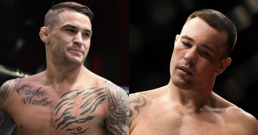 Dustin Poirier and Colby Covington