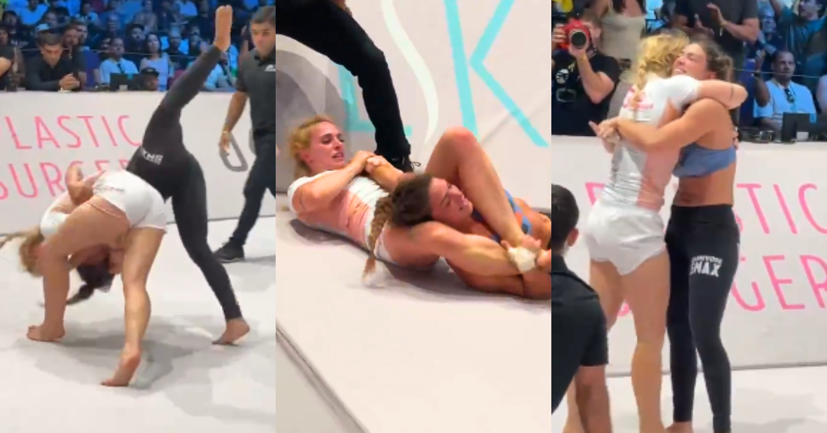 Video: Mackenzie Dern is Submitted by Ffion Davies with an Armbar