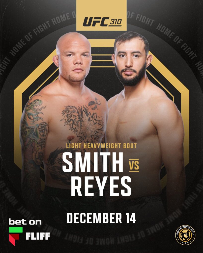 Anthony Smith vs. Dominick Reyes