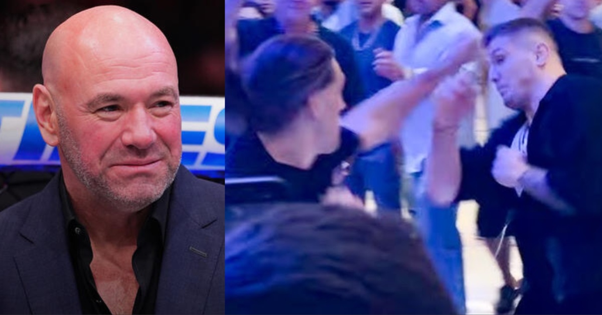 Dana White Reacts to Brendan Allen and Marvin Vettori Brawl