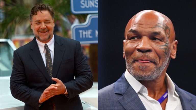 Russell Crowe Mike Tyson Jake Paul