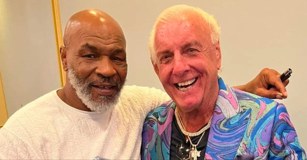 When Ric Flair Tried to Out-Smoke Mike Tyson: "I didn't even know where I was"