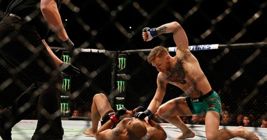 Conor McGregor claims fastest KO in UFC title history with unseen footage