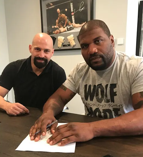 Tiki Ghosn and 'Rampage' Jackson