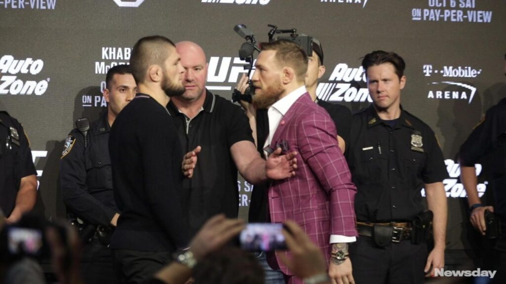 Conor McGregor and Khabib