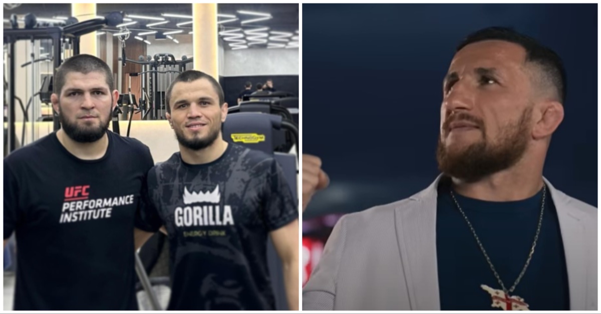 Khabib and Umar Nurmagomedov, Merab Dvalishvili Khabib Nurmagomedov