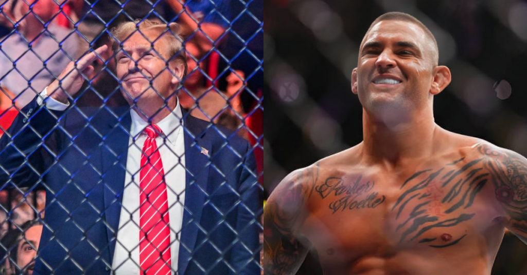 Donald Trump is a Huge Fan of Dustin Poirier: "He's a really great fighter."