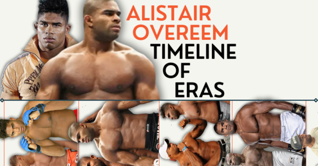 Alistair Overeem Eras Timeline Alistair Overeem Now