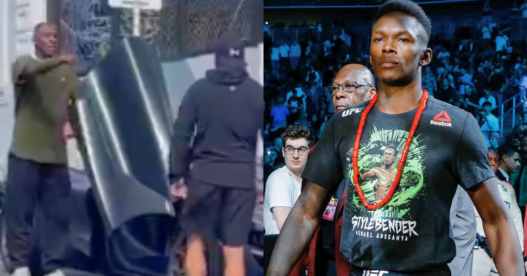 Israel Adesanya looks to press charges after man racially attacked the UFC athlete Road Rage