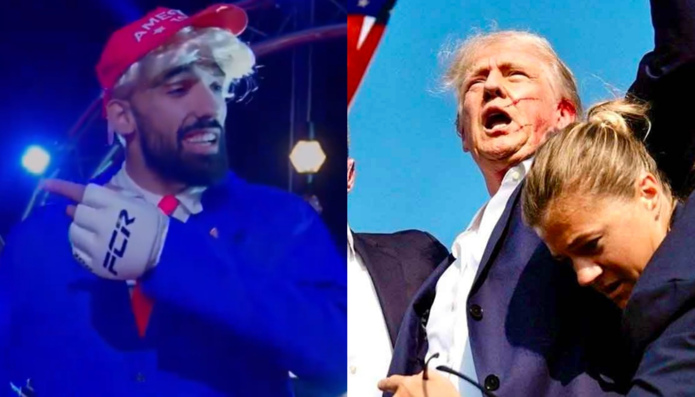 Moein Ahmadi, Donald Trump