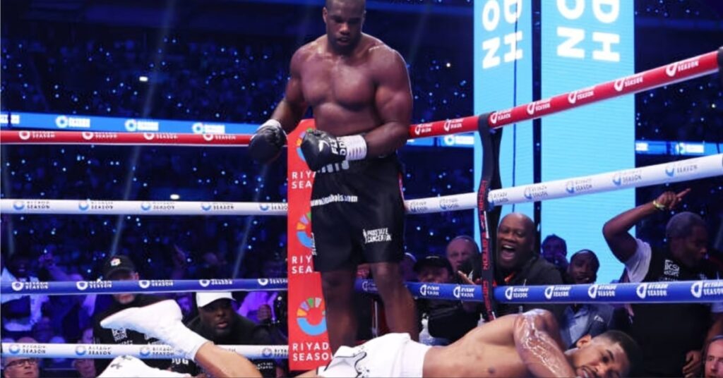 Daniel Dubois stops Anthony Joshua with upset KO in stunning title fight - Highlights