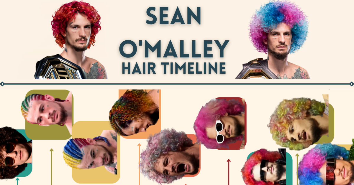 Sean O’Malley’s Iconic Hair Evolution: A Look at the UFC Champions