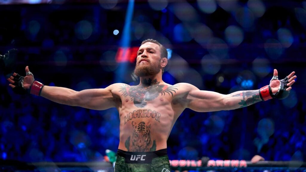 conor mcgregor ufc octagon spotlight