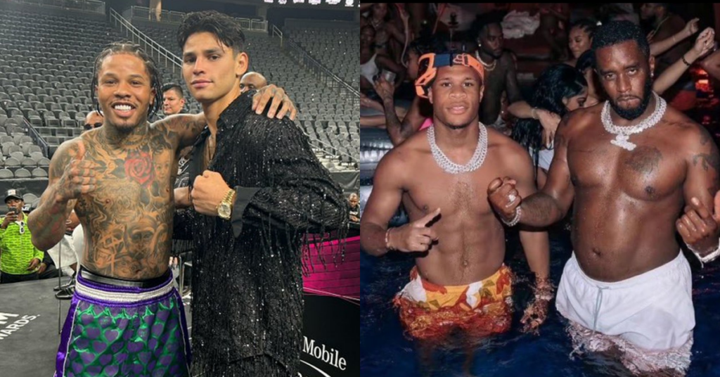 Ryan Garcia, Gervonta Davis team up on 'Diddy's side piece' Devin Haney: 'You got your a** beat'