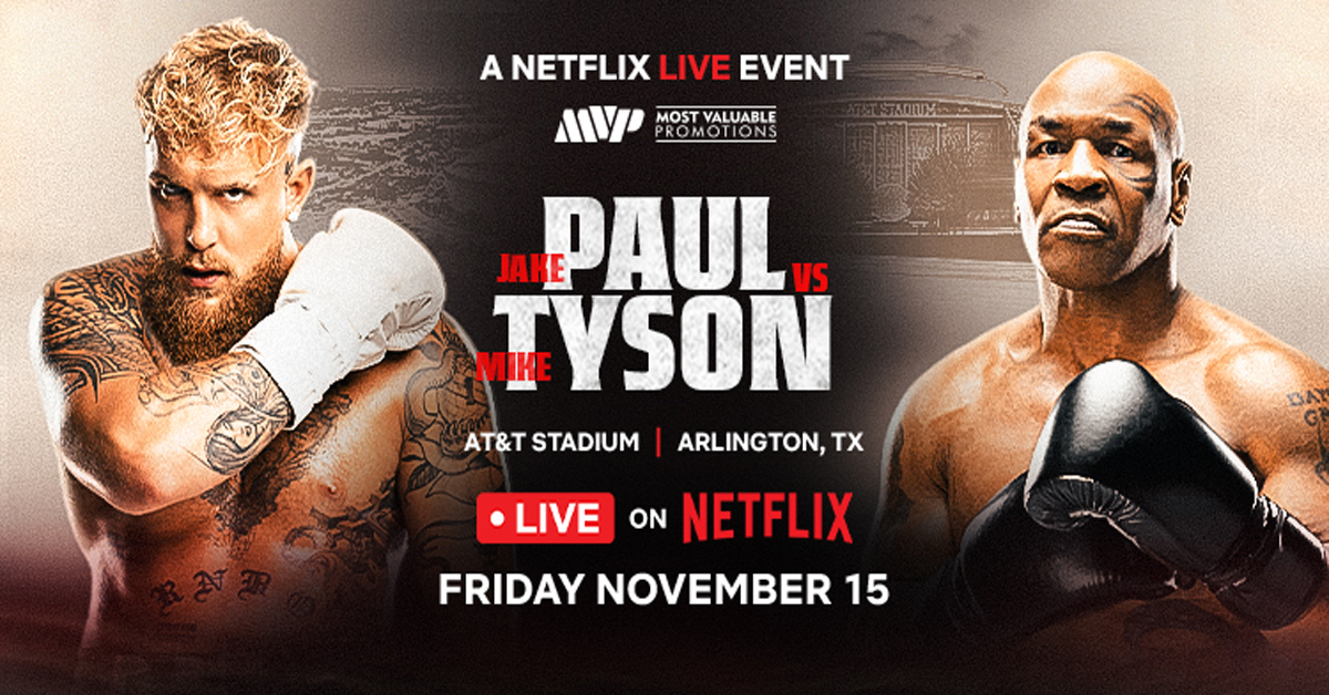 Jake Paul vs. Mike Tyson: – Fight Card, Betting Odds, Start Time