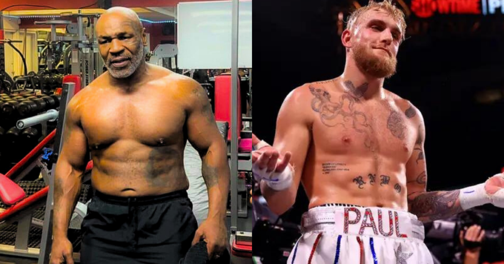 Jake paul Mike Tyson